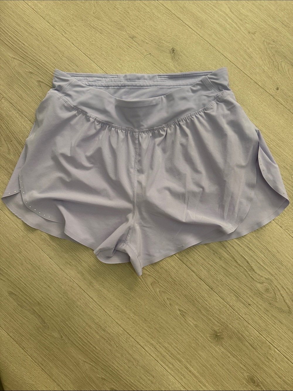 lululemon athletica Fast and Free Light Lavender Women's Athletic Shorts